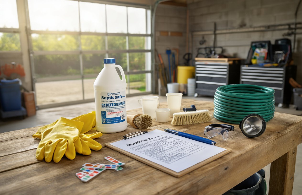 Essential Tools and Materials for DIY Septic Cleaning