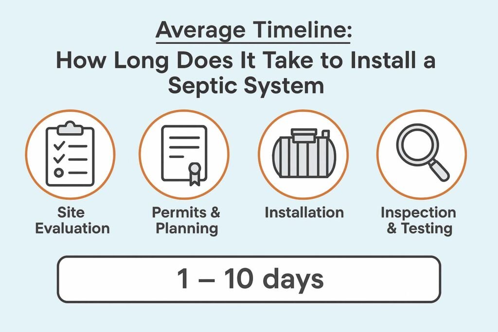 How Long Does It Take to Install a Septic System