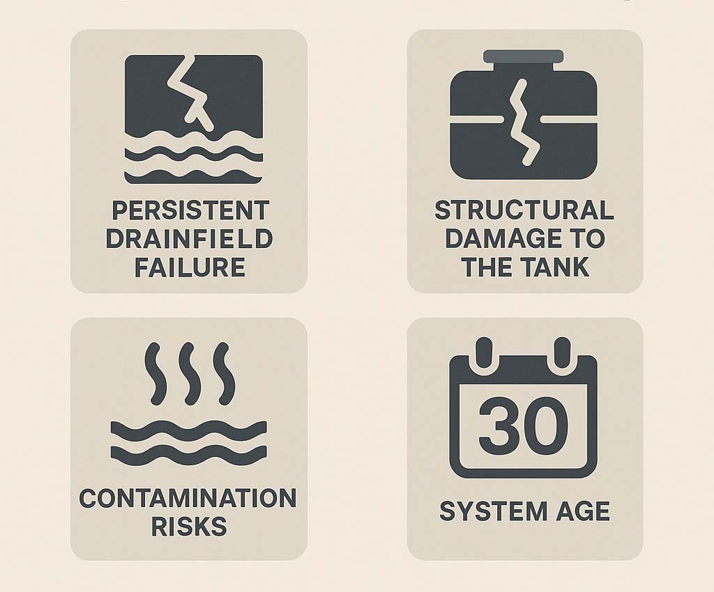 septic system replacement cost