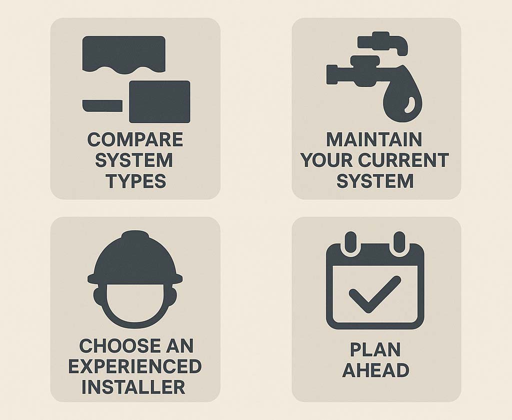 septic system replacement cost