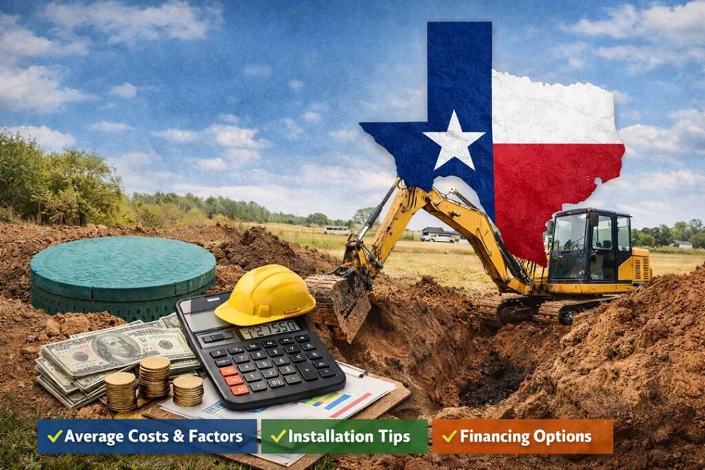 Cost of a Septic System in Texas