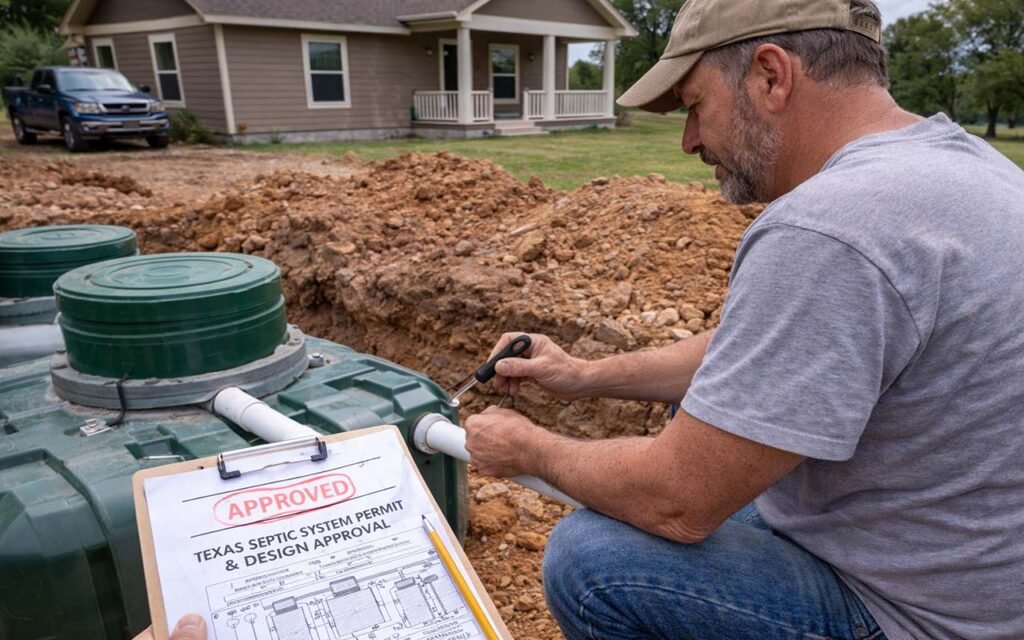 Can I Install My Own Septic System in Texas