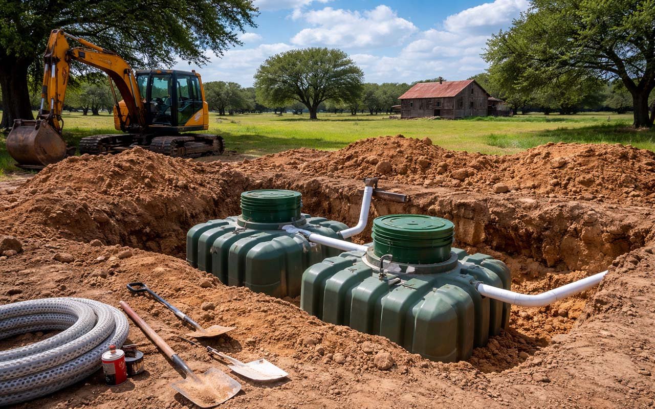 Can I Install My Own Septic System in Texas