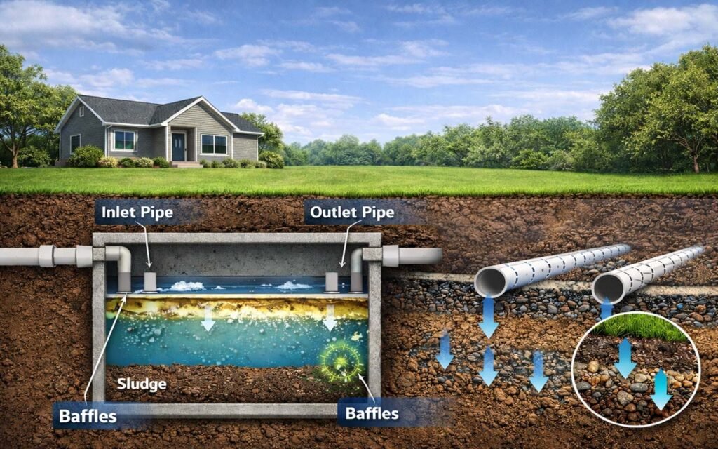 How Does a Septic System Work 2