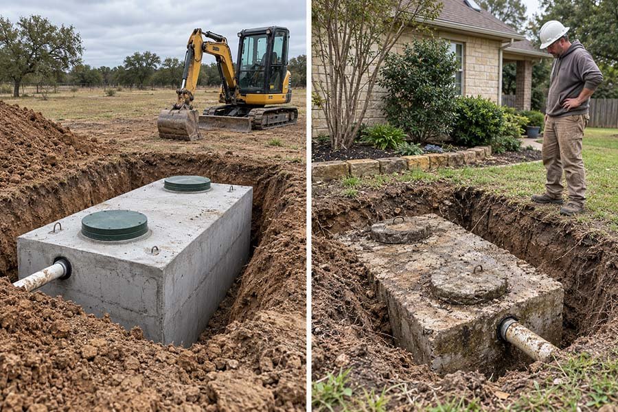 Septic System Installation vs Replacement Cost