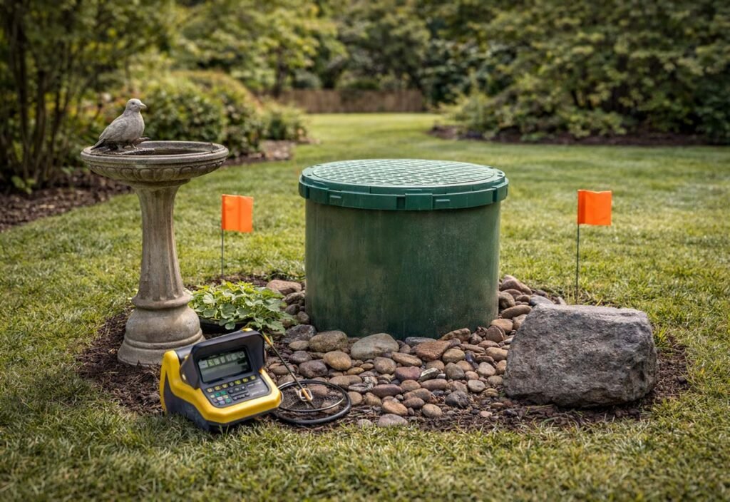 how to find septic tank