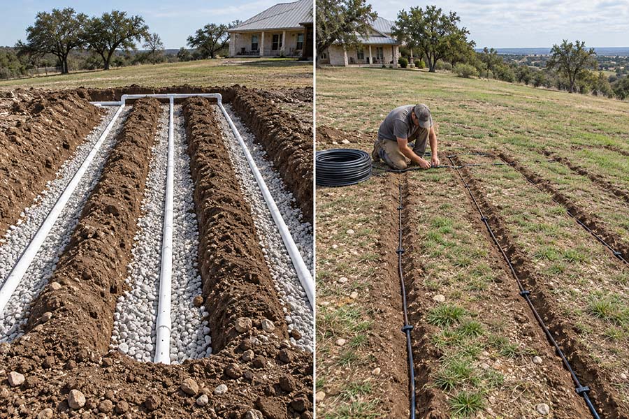Conventional Drainfield vs Alternative Disposal Methods