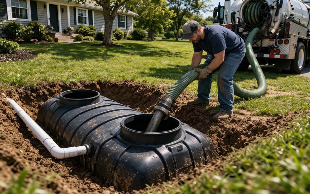 conventional septic system
