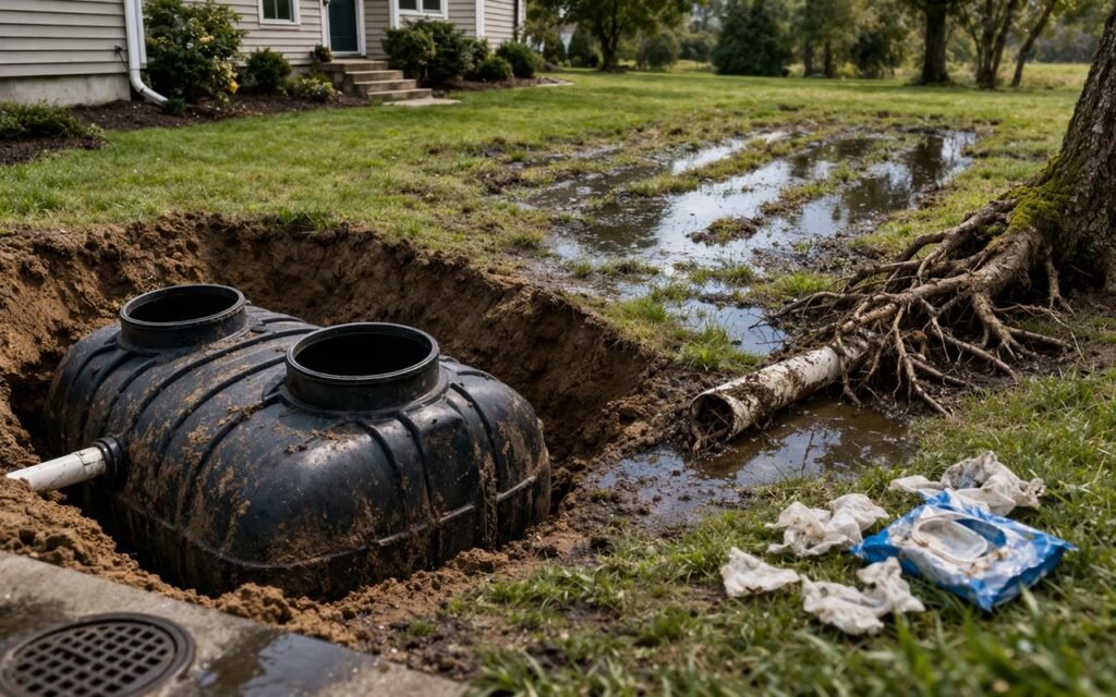 conventional septic system