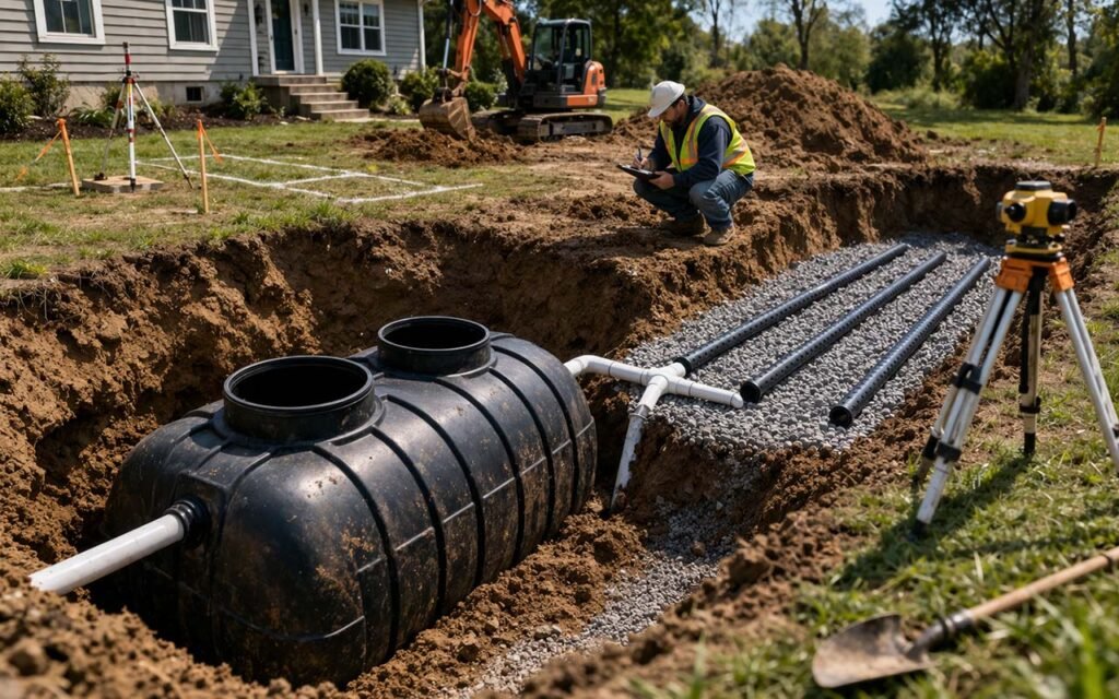 conventional septic system