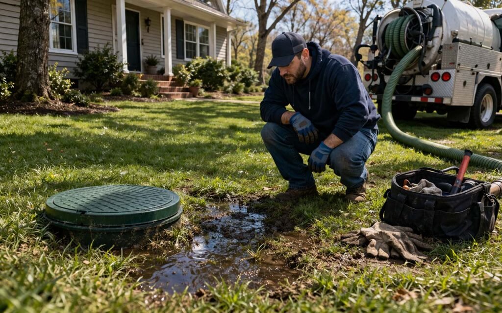 conventional septic system
