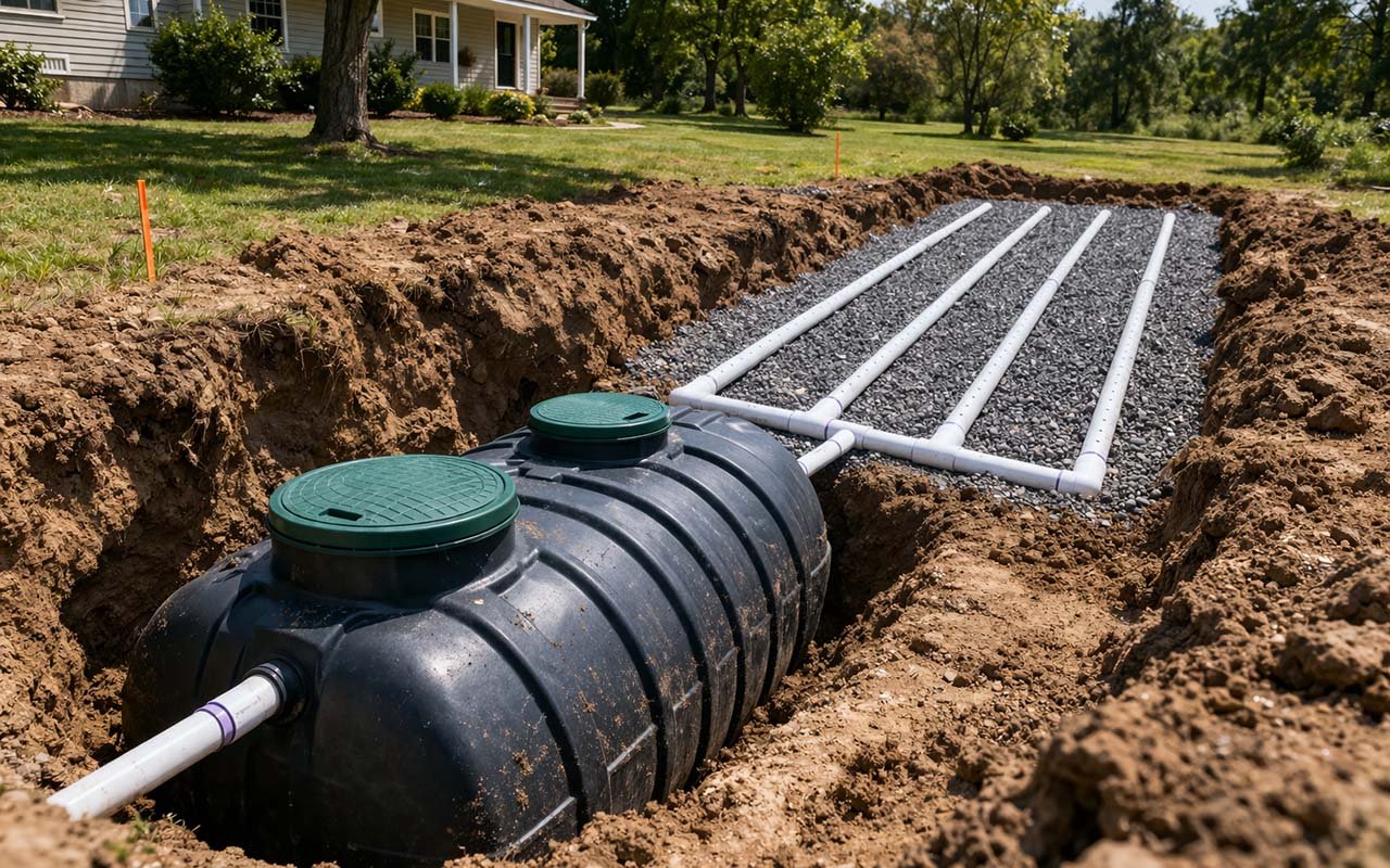 conventional septic system
