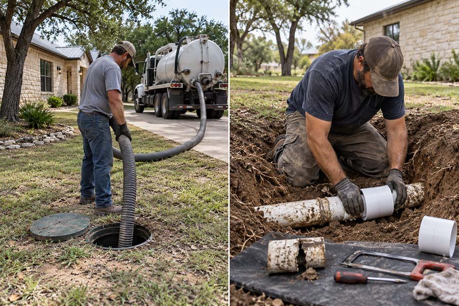 Septic Repair vs Septic Tank Pumping