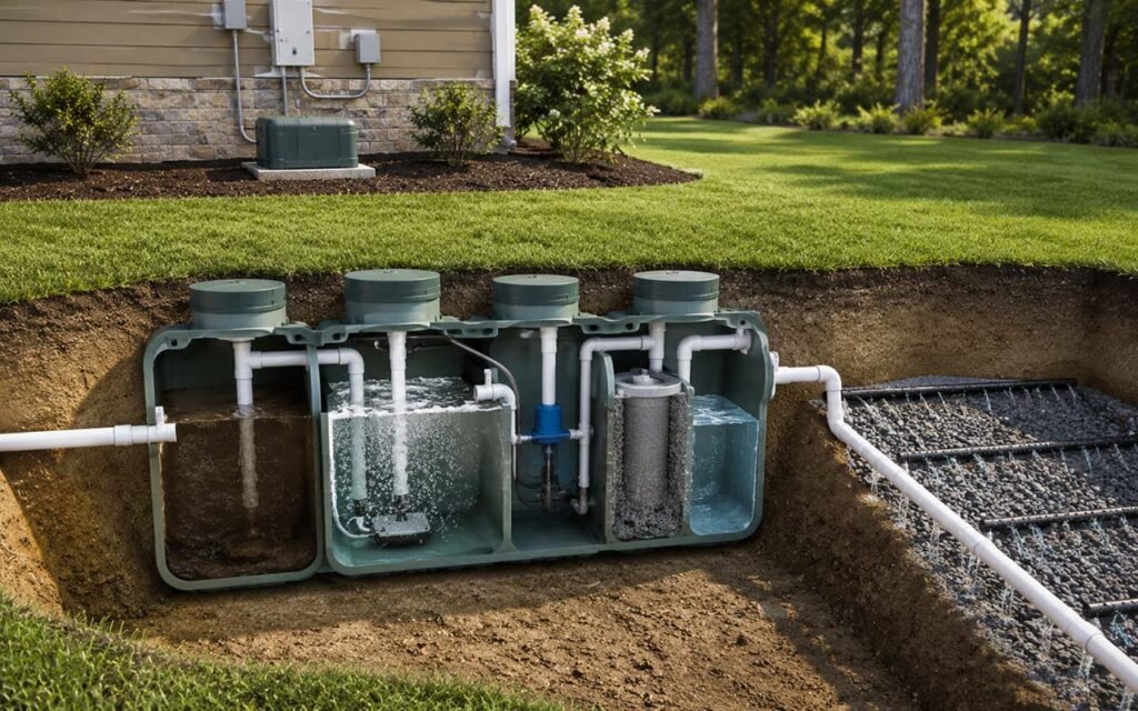 Are aerobic septic systems common in central texas