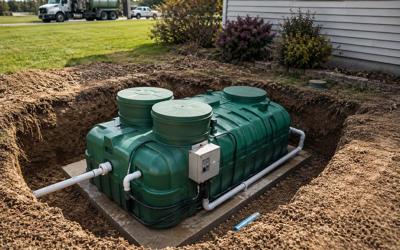 Are aerobic septic systems common in central texas