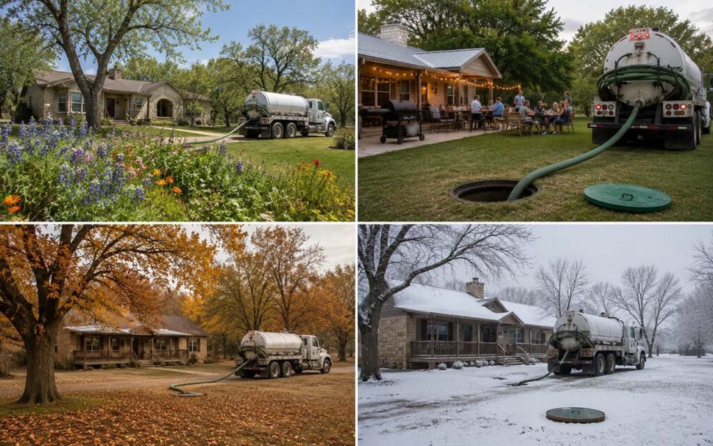 Average Wait Time Septic Tank Pumping Central Texas