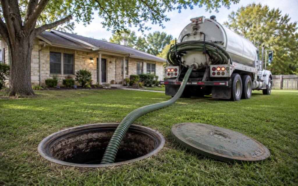 Average Wait Time Septic Tank Pumping Central Texas