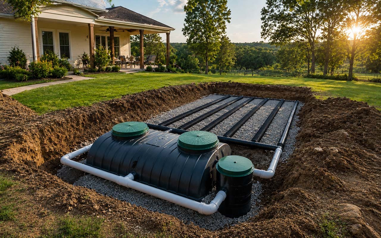 Percentage of New Homes in Texas Using Septic Systems