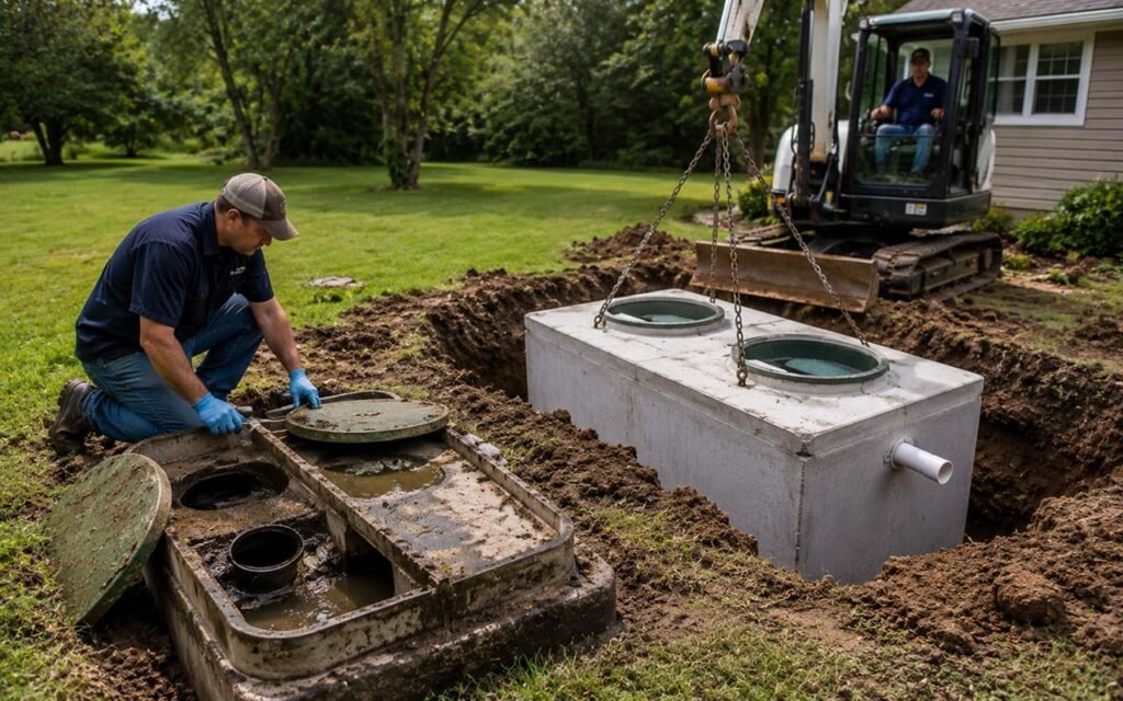How Much Does It Cost to Replace a Septic Tank