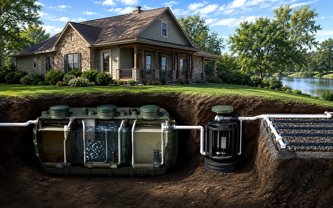 Aerobic wastewater treatment systems