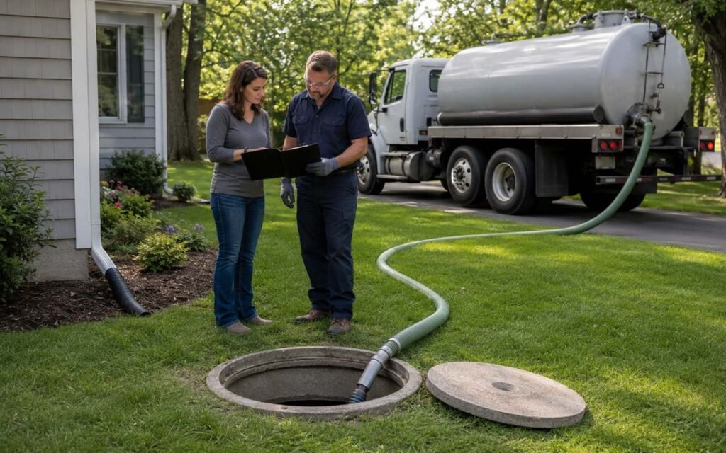 Fixing a Septic Tank