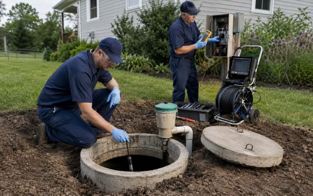 Fixing a Septic Tank
