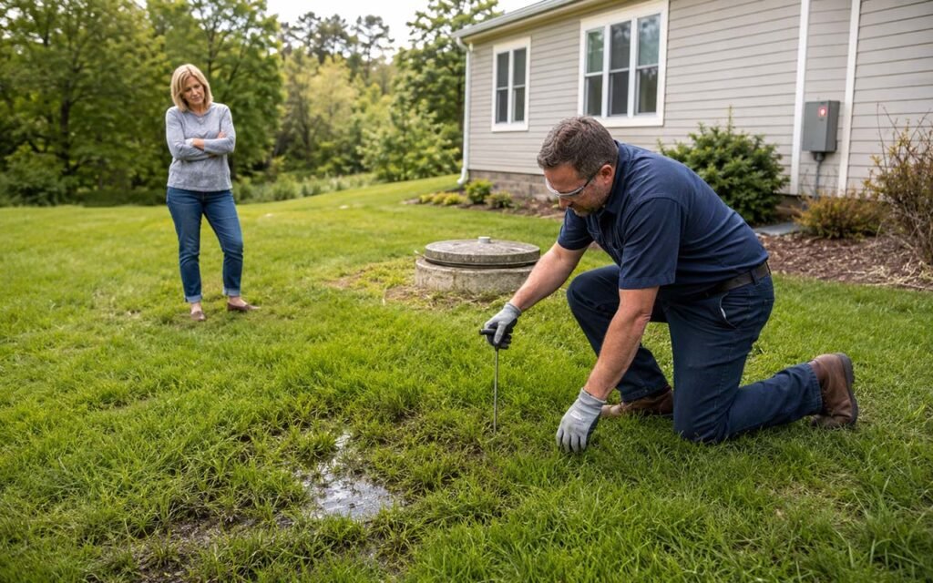 Fixing a Septic Tank