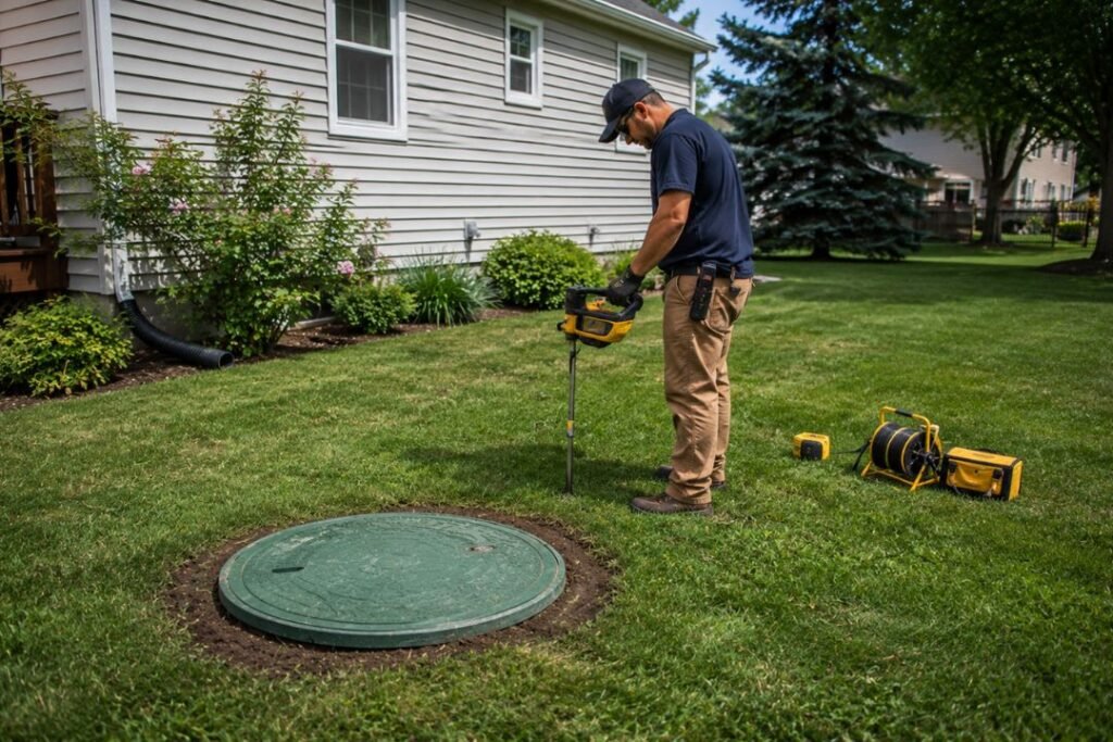 How to Find a Buried Septic Tank