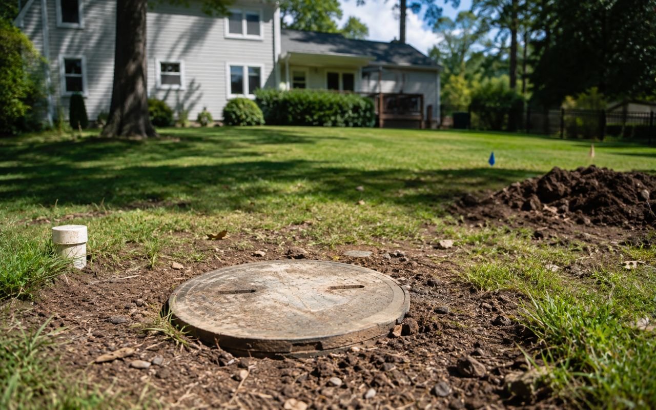 How to Find a Buried Septic Tank