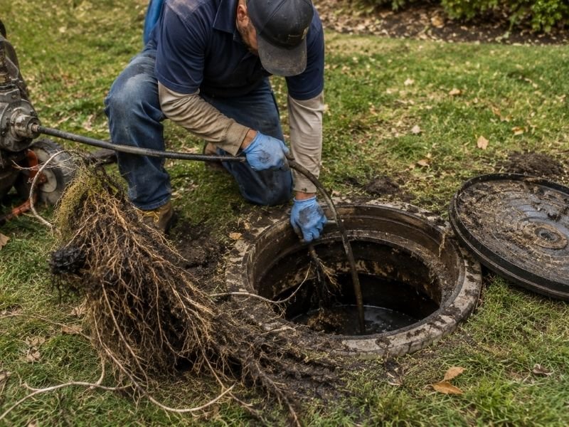 Septic Tank Root Removal Spring Branch TX