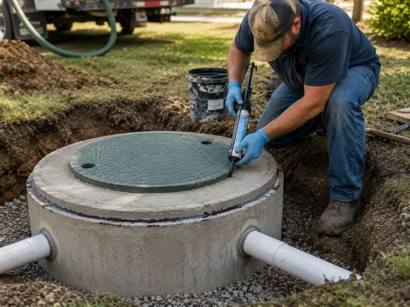 Septic Tank Sealing Spring Branch TX
