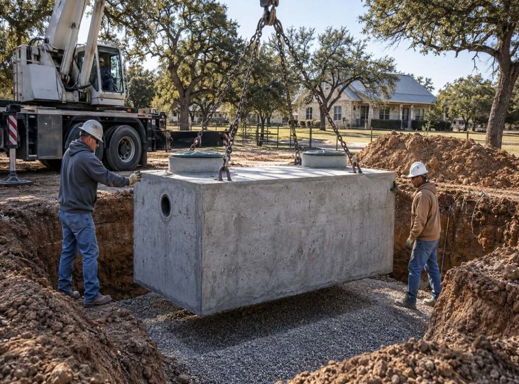 Advantages of a Concrete Septic Tank