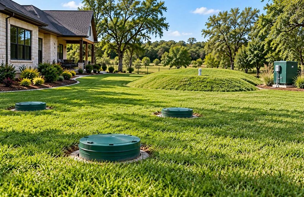 What Does a Septic System Look Like in a Yard?