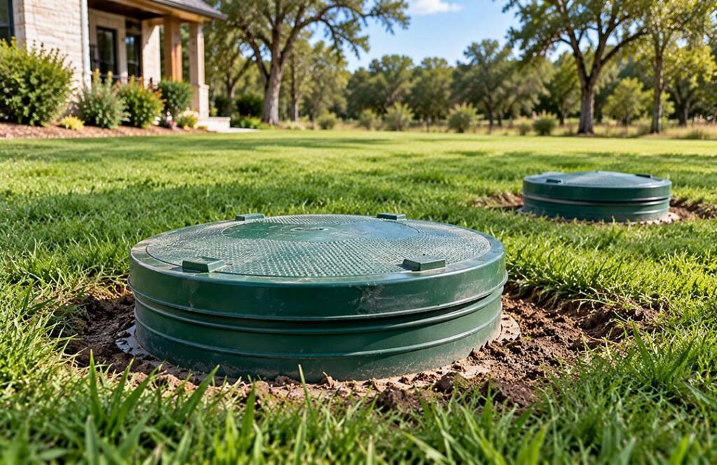 what does a septic system look like m