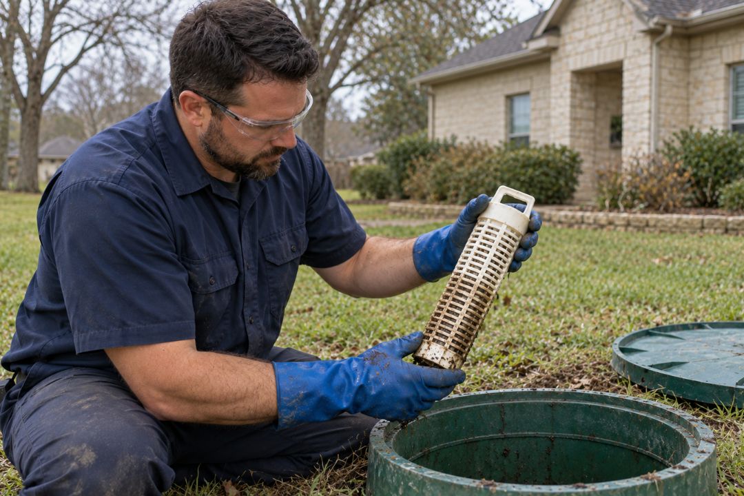 Septic Tank Filter Cleaning and Signs of a Clogged Filter